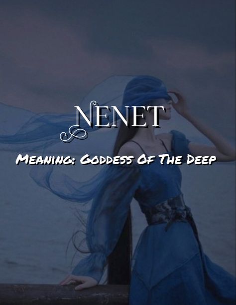 Sea Goddess Names, Egyptian Names And Meanings, Egyptian Names Female, Kingdom Names, Egyptian Names, Water Names, Fantasy Character Names, Female Character Names, Ancient Names