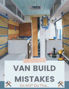 Even on my second van, I made mistakes during the van build. Let me share what I have learned and what I would NEVER do again in my next van conversion. Camper Van Build, Conversion Van, Van Conversion Interior, Campervan Life, Build A Camper Van, Van Ideas, Build A Camper, Van Build, Van Life Diy