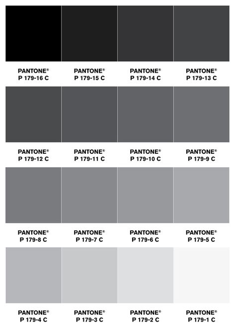 Pantone Color Chart, Pantone Colour Palettes, Grey Color Palette, Grey Bedroom, Grey Color Scheme, Color Palette Design, Shades Of Gray, Colour Board, Paint Colors For Home