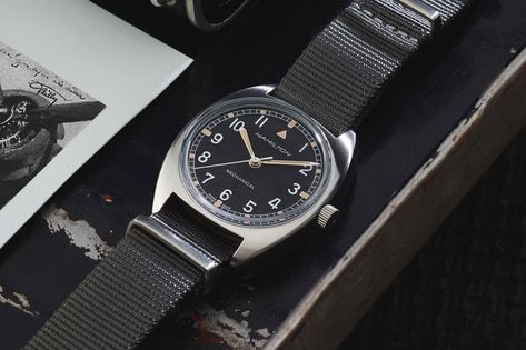 Hamilton Khaki Pilot, Hamilton Watches, Vintage Military Watches, Hamilton Khaki Field, Hamilton Khaki, Hamilton Watch, Field Watches, Pilot Watch, Nato Strap