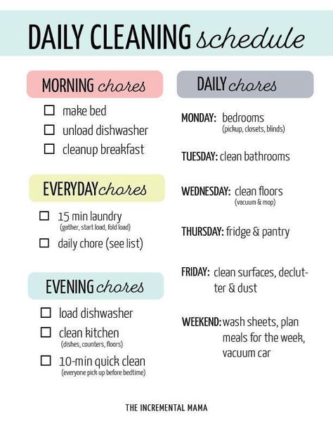 Free Printable Cleaning Schedule, Daily Cleaning Schedule, Free Printable Cleaning, Daily Cleaning Checklist, Cleaning Schedule Printable, Clean House Schedule, Weekly Cleaning Schedule, Deep Cleaning Tips, Weekly Cleaning