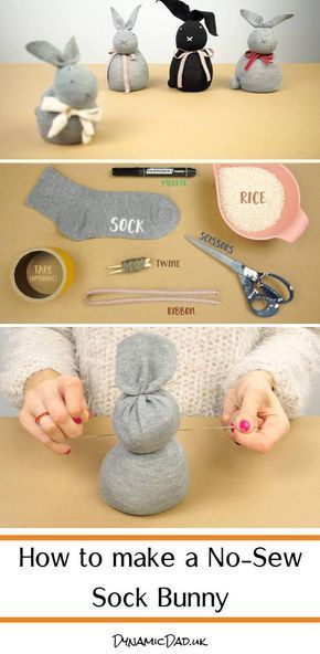 Bunny Socks Craft, Diy Rabbit Craft, Easter Bunny Crafts Diy, Easter Crafts For Teenagers, Easy Diy Spring Crafts, Odd Socks Ideas, Easter Crafts For School, Sock Dolls Diy Easy No Sew, Diy Childrens Toys