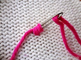 How to make a french knot