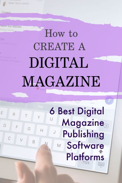 If you want to explore publishing your own digital magazine, you'll want to check out these 6 best digital magazine publishing software solutions.  This expert review tells you which platform is best for you; note, many have free options!   #digitalmagazinesoftware #magazinepublishing #onlinemagazine How To Create A Digital Magazine, How To Create Your Own Magazine, Start A Magazine, How To Create A Magazine, Starting A Magazine, How To Make A Magazine, Digital Magazine Design, Make Your Own Magazine, Create A Magazine