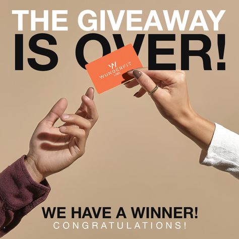 🎉 Congratulations to Our Giveaway Winner! 🎉 Thank you to everyone who participated in our 1-week giveaway. We're thrilled to announce the lucky winner of the $100 Wunderfit Labs gift card! 🏆 Winner: @anniemurta (Please DM us to claim your prize!) Didn't win this time? Stay tuned for more giveaways and make sure to follow @WunderfitLabs for your daily dose of wellness inspiration and premium health products. 💚 . #wunderfitlabs #digestion #superfood #supplements #energy #workoutdrink #hea... Who We Are, Giveaway Design Ideas, Giveaway Winner Post, Giveaway Winner Announcement Instagram, Giveaway Post Design, Gift Cards Aesthetic, Winner Aesthetic, Giveaway Aesthetic, Giveaway Winner Announcement