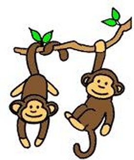 Bananas for Education - ClipArt Best - ClipArt Best Croquis, Kawaii, Monkey Painting Easy, Hanging Monkey Template, Monkeys Cartoon, Monkey Animation, Cartoon Monkey Drawing, Monkey Animated, Monkey Drawing Easy