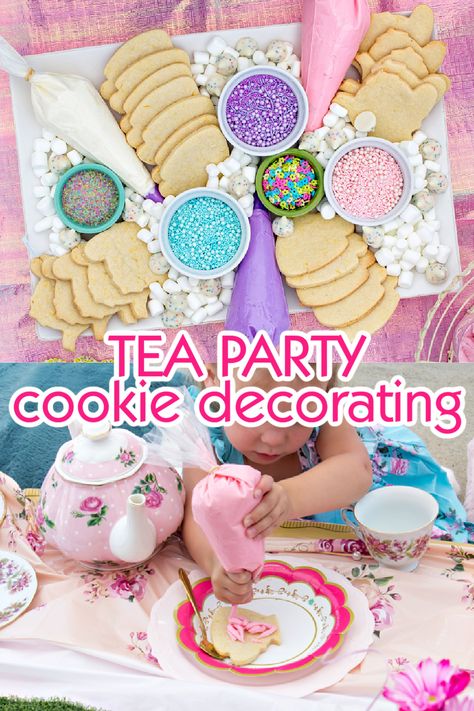 Partea For Three, 3 Tea Party Birthday, Yea For Three Party, Candyland Tea Party, Tea Party Play Date, Three Tea Party Theme, Princess Tea Party Food Ideas, Tea For Two Birthday Party Activities, Princess Party Ideas Activities