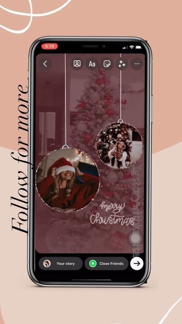 Christmas Instagram Stickers, Christmas Gif Instagram, Circle Instagram Story, Christmas Aesthetic Instagram Story, Christmas Story Ideas Instagram, Christmas Picture Ideas For Instagram, Christmas Insta Story Ideas, Instagram Story Ideas 2 Photos, Christmas Ig Story Ideas