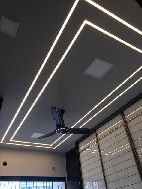 Pin by Ammeeralicrl on Классический стиль. | Pvc ceiling design, Pop ceiling design, Office ceiling design False Ceiling Hall Modern, Siling Light Design Bedroom, Siling Design Ceilings, Siling Light Design, Ceiling Profile Light Design, Pvc Ceiling Design Hall, Hall Celling Design Modern, Pop Profile Light Design, Profile Lighting Ceilings