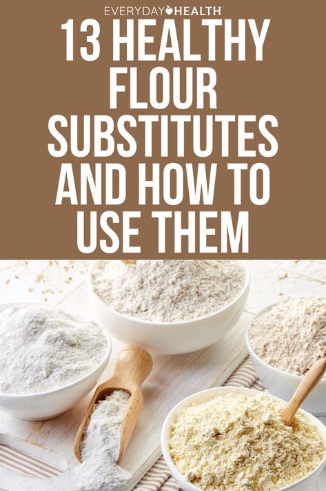 No White Flour Diet, No Flour Diet Plan, Flour Alternatives Baking, Flour Substitutes For Baking, Substitute For All Purpose Flour, Healthy Flour Substitute, Coconut Flour Substitute, Substitute For Flour, Healthy Flour Alternatives