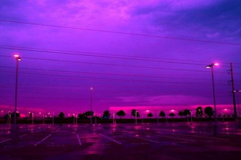 CHASING THE LIGHT Dreamland Aesthetic, Connor Kent, Empty Parking Lot, Lilac Sky, Galaxy Background, Welcome To Night Vale, Night Vale, Dark Grunge, Sun Rise