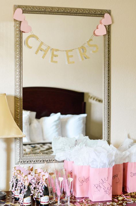 Bachelorette Party Hotel Room, Bachelorette Party Decorations Hotel, Bachelorette Party Room, Hotel Bachelorette, Hotel Bachelorette Party, Hotel Room Decoration, Classy Bachelorette Party, Pink Bachelorette Party, Disney Bachelorette