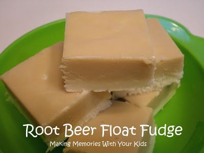 Root Beer Float Fudge Eggnog Fudge, Homemade Fudge Recipes, Cooking Challenge, Candy Truffles, Beer Float, Homemade Fudge, Root Beer Float, Fudge Recipe, Homemade Candies