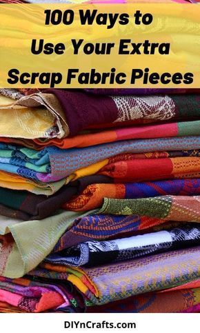 Sewing Leftover Fabric, Craft Ideas With Fabric Scraps, Sewing Projects Using Scrap Fabric, Material Scraps Ideas, Sewing Projects Small Scrap Fabric, Scrap Material Crafts, Ways To Use Scrap Fabric, Uses For Fabric Scraps, Things To Make With Fabric Squares