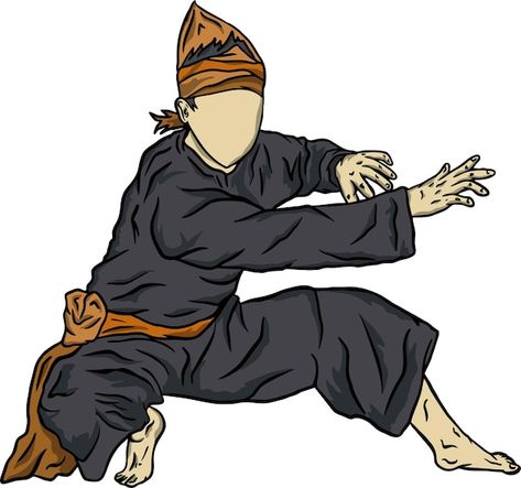 Vector Silat, Pencak Silat Vector Art, Vector Pencak Silat, Fighter Illustration, Vector Illustration Character, Kaos Oblong, School Creative, Illustration Flat, Pencak Silat