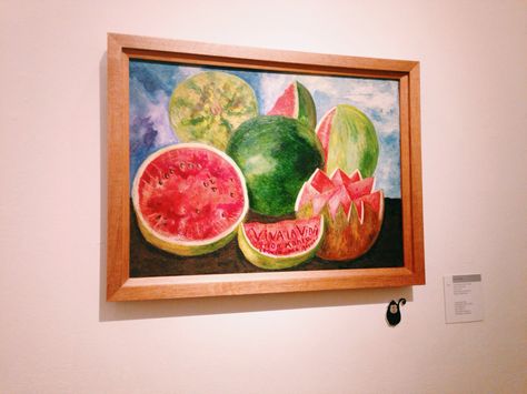 Viva la vida, Frida Kahlo. Viva La Vida, Watermelon, Quick Saves, Art, Frida Kahlo