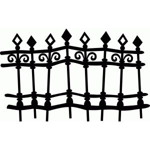 Silhouette Design Store - Search Designs : fence Svg Shapes, Halloween Silhouette, Christmas Svgs, Cricut Templates, Fence Plants, Small Fence, Rustic Fence, Natural Fence, Fencing Ideas