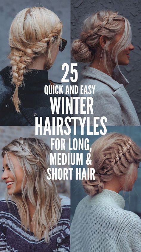 Medium length hair is versatile, and quick and easy hairstyles like a twisted half-up style or a simple ponytail with a twist are great options for school kids and adults alike. These medium length hair tutorials are ideal for busy mornings when you need a chic, super easy look that works for both casual and professional settings. Hair Braid Half Up Half Down, Mid Length Professional Hairstyles, Hair Accessories For Medium Length Hair, Cute Secure Hairstyles, Hair Braids For Medium Length Hair, Easy Med Hairstyles, Mom Hair Do, Cute And Casual Hairstyles, Easy Hairstyles For Thick Medium Length Hair