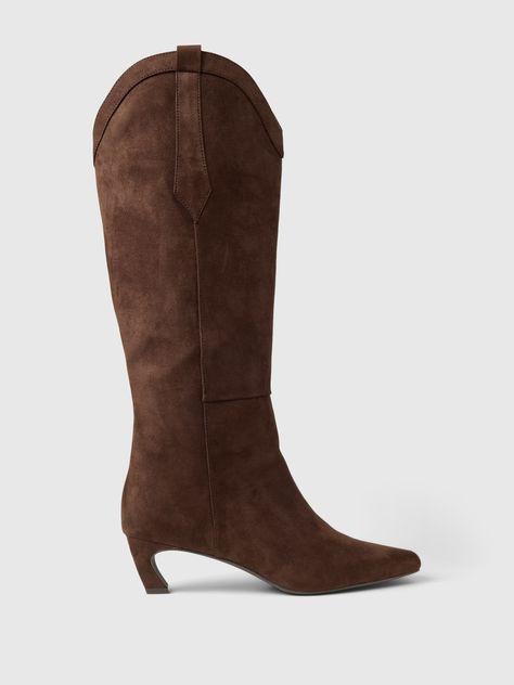 Vegan Suede Boots | Gap Cake Brown, Tan Suede Boots, 2024 Wishlist, Brand Collaboration, Shop Till You Drop, Xmas Card, Tan Suede, Shoe Obsession, Suede Booties