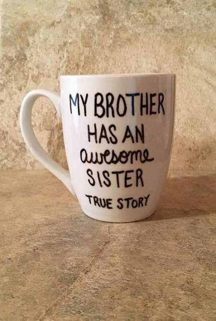 Gifts For Brother From Sister, Birthday Present For Brother, Birthday Quotes For Him, Birthday Cards For Brother, Diy Quotes, Birthday Gifts For Brother, Diy Christmas Presents, Brother Christmas, Diy Gifts For Him