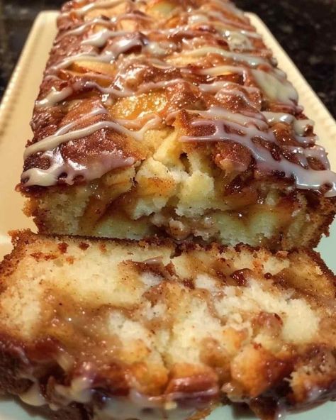 Cinnamon Swirl Apple Bread – myfullcook Easy Cinnamon Apple Bread, Cinnamon Sugar Quick Bread, Honeycrisp Apple Bread, Apple Fritter Pound Cake, Cinnamon Swirl Coffee Cake Bread, Quick Apple Bread, Apple Cinnamon Danish, Apple Bakery Recipes, Quick Bread Ideas