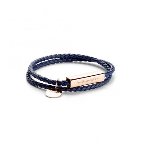 Ricordi Italian Leather Wrap Bracelet｜Palace Blue｜Rose Gold Version｜Crudo Leather Craft Silver Wrap Bracelet, Braided Rope Bracelet, Animal Bracelet, Friendship Jewelry, Braided Leather Bracelet, Couple Bracelets, Matching Bracelet, Couple Matching, Leather Wrap Bracelet