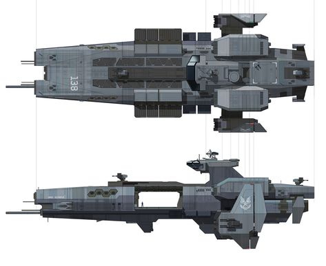 UNSC Olympus Ship Art - Halo Infinite Art Gallery Halo Ships, 3d Templates, Space Fleet, Infinite Art, Halo Infinite, Space Ships Concept, Space Engineers, Sci Fi Spaceships, Space Ship Concept Art