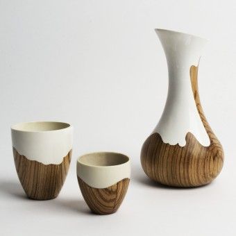 Beautiful "Contra Vessels" by Bem Robinson. Assiette Design, Entry Design, Deco Nature, Keramik Design, Design Competitions, Ceramic Design, Design Milk, Objects Design, Wood Turning