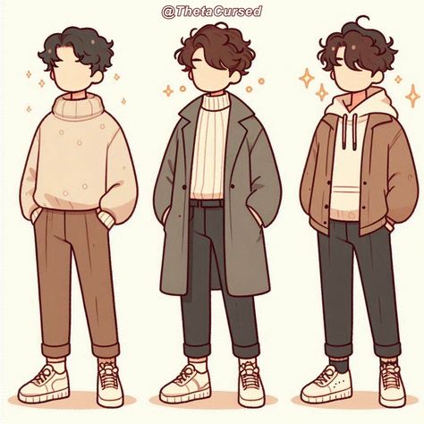 Guy Art Reference Poses, Men Anime Outfits, Guy Body Types Drawing, Men Clothes Drawing Design Reference, Cute Outfit Male, Outfit Designs Art, Guy Date Outfits, Character Outfits Male Casual, Outfit Ideas Men Drawing