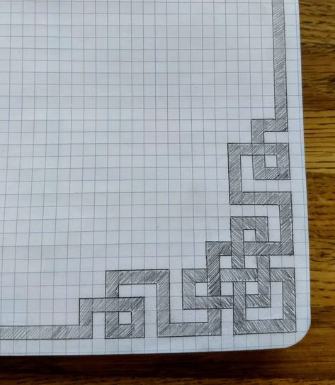 Drawing Ideas For Graph Paper, Graphing Paper Design, Things To Draw With Graph Paper, Graph Paper Border Designs, Things I Done Project, Easy Graph Paper Doodles, Graph Paper Patterns Drawing, Cool Things To Draw On Graph Paper, Graph Paper Doodles Ideas