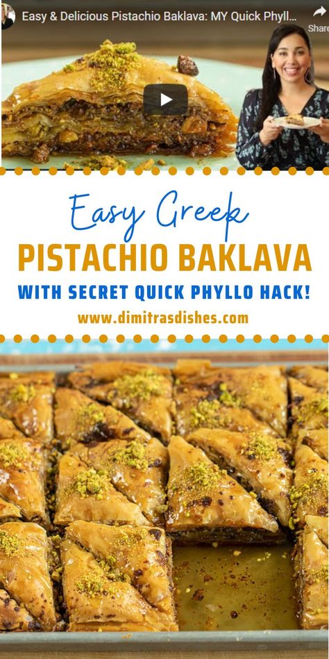 Baclavale Recipes Easy, Homemade Baklava, Baklava Recipes, Baklava Hack, Christmas Baklava, Baklava Recipe Easy Puff Pastry, Nutella Baklava Recipe, Baklava Dessert Ideas, Phyllo Desserts