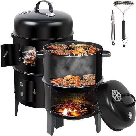 10 Best Smoker Grills 2023: Traeger, PitBoss, Cuisinart | Kitchn Barrel Grill, Beach Barbecue, Barbecue Portable, Mini Grill, Barbecue Pit, Charcoal Bbq Grill, Charcoal Smoker, Preserve Food, Charcoal Bbq