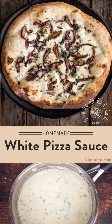 No pizza arsenal is complete without an easy White Pizza Sauce Recipe. With a basic white sauce you can transform your pizza into an amazing flavor explosion. Easy White Pizza, White Pizza Sauce Recipe, Basic White Sauce, White Pizza Sauce, Pizza Oven Recipes, Pizza Sauce Recipe, White Pizza, Pizza Sauce Homemade, Pizza Recipes Homemade