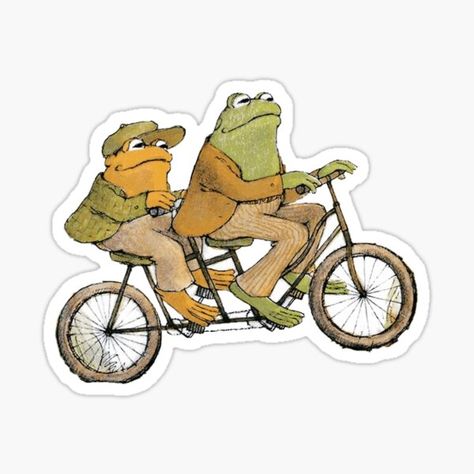 Cottagecore Stickers, Police Stickers, Kindle Stickers, Bike Stickers, Riding Bike, Green Sticker, Water Bottle Decal, Cicely Mary Barker, Frog And Toad