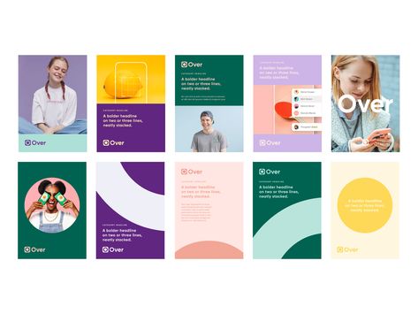 Social Media Guidelines Design, Instagram Corporate Design, Brand Guidelines Social Media, Guide Graphic Design, Best Poster Design, Brand Guidelines Design Style Guides, Brand Layout, Brand Poster, Post Layout