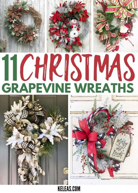 Grapevine Wreath Christmas Diy, Grapevine Wreaths Christmas, Christmas Grapevine Wreaths Diy, Decorating A Grapevine Wreath, Diy Christmas Grapevine Wreath, Christmas Wreaths Grapevine, Christmas Grapevine Wreath Ideas Diy, Grapevine Christmas Wreath Ideas, Grapevine Wreath Ideas Christmas