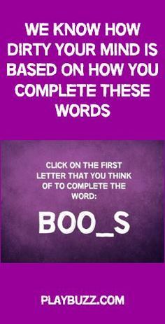 Do you see dirty words everywhere you go? How Dirty Is Your Mind Quiz, Reading Tricks, Mind Test, Mind Reading Tricks, Playbuzz Quizzes, Fun Personality Quizzes, Mind Puzzles, Mind Reading, Harry Potter Quiz