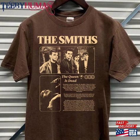 The Smiths Music Band 90S Album Graphic 2024 Shirt Classic T-Shirt Check more at https://teebyhuman.com/product/the-smiths-music-band-90s-album-graphic-2024-shirt-classic-t-shirt/ The Smiths Shirt, The Smiths T Shirt, Iconic Album Covers, Shirt Designs For Men, The Smiths, Clothing Pieces, Music Band, Band Shirts, Retro Tshirt