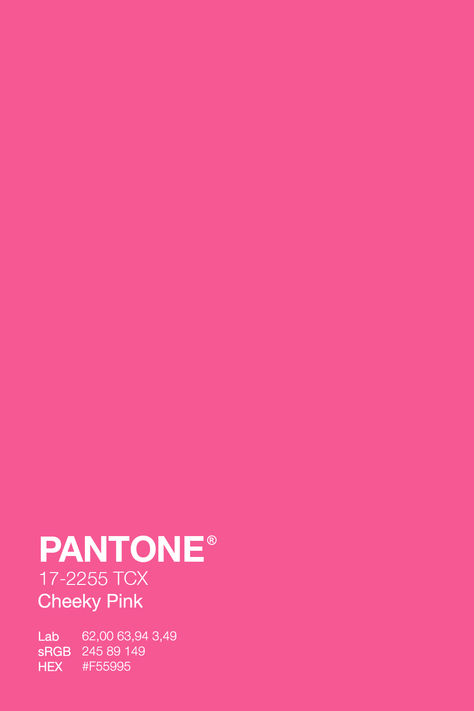 Step into a world of vibrant sophistication with PANTONE Cheeky Pink! 💕 Infuse your surroundings with the playful charm of this trendy hue, adding a touch of elegance to every aspect of your life. From fashion to home decor, Cheeky Pink brings a refreshing burst of energy and positivity. Embrace the spirit of joie de vivre as you explore the endless possibilities of this delightful color. 💖✨ 🌸 #PANTONE #CheekyPink #ColorfulLiving #FashionForward #HomeDecor Hot Pink Pantone Color, Pink Swatches Colour Palettes, Bright Pink Pantone, Pink Pantone Palette, Pink Colors Shades, Pantone Pink Shades, Hot Pink Branding, Pink Color Palettes, Neon Color Palette