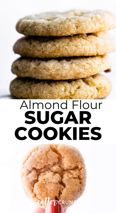 Sugar Cookies With Almond Flour, Almond Flour Cookies No Egg, Simple Almond Flour Cookies, Simple Mills Sweet Thins Recipe, Soft Almond Flour Cookies, Gluten Free Sugar Cookies Almond Flour, Almond Flour Monk Fruit Cookies, Whole Food Cookie Recipes, Healthy Cookies Almond Flour