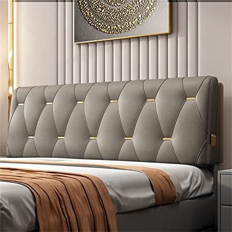 King Size Bed With Cushion Headboard, Bedroom Headrest Design, Bed Back Board Design, Small Headboard Design, Bed Board Designs, Head Rest For Bed Headboard Ideas, Upholstered Beds Modern, Bed Head Rest Designs Modern, Bed Headrest Cushion Design