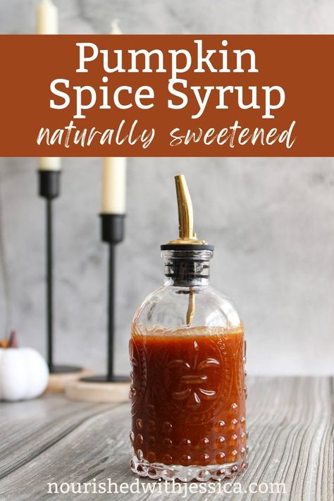 Spice Recipes Diy, Pumpkin Syrup Recipe, Diy Syrup, Pumpkin Spice Syrup Recipe, Homemade Pumpkin Spice Syrup, Homemade Coffee Syrup, Sugar Free Coffee Syrup, Coffee Recipe Healthy, Pumpkin Syrup