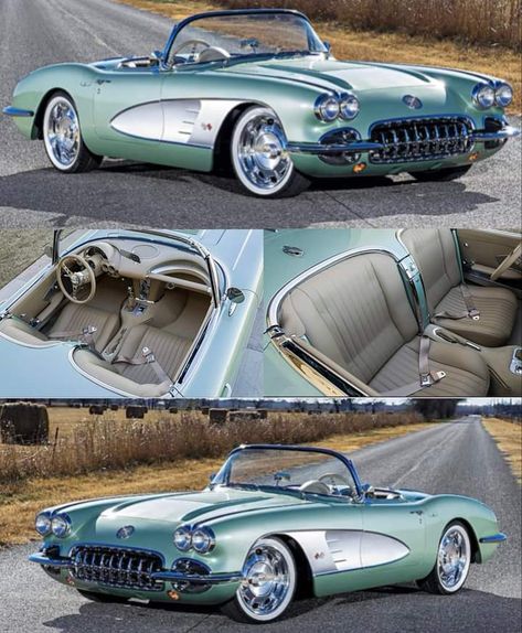 Corvette Classic, 1958 Corvette, Old Corvette, Diecast Trucks, Buick Cars, Chevy Muscle Cars, Chevrolet Corvette Stingray, Old School Cars, American Classic Cars