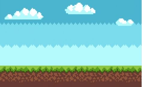 Computer Science Projects, Video Game Backgrounds, Pixel Art Landscape, 8 Bit Art, Training Design, Pixel Art Background, Scenery Background, Pixel Design, Pixel Games