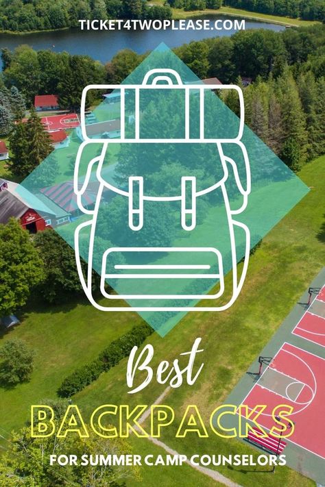 Best backpacks for summer camp counselors - including a review of the best daypack for camp counselors and the best overall backpacks for both male and female camp counselors Camp Counselor Backpack, Summer Camp Counselor, Best Backpacks, Camp Counselor, Aesthetic Phone Case, Cool Backpacks, An Article, Male And Female, Camping Hacks