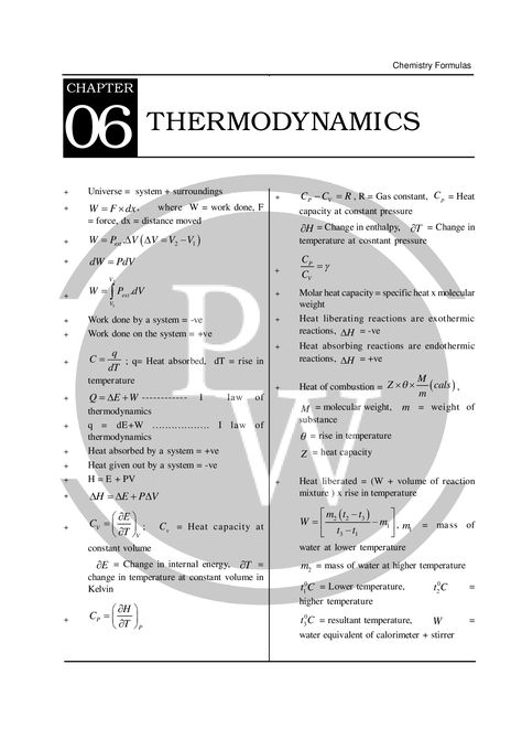 Physics Class 11 Formula, Science Notes Class 11 Physics, Thermodynamics Physics Formula, Thermodynamics Chemistry Formula, Physics Formulas Class 11, Class 11 Pcb Notes, Neet Notes Physics Class 11, Physical Chemistry Formulas, Formula Sheet Of Thermodynamics Chemistry