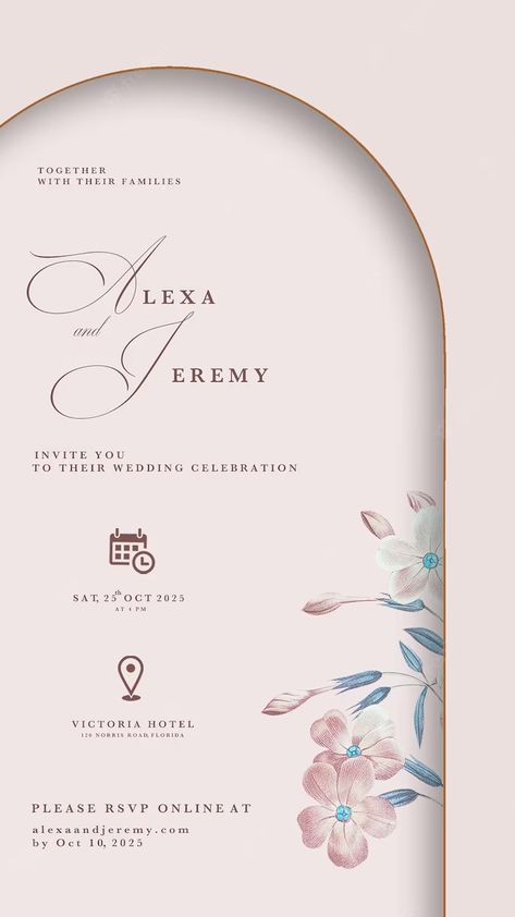 Elegant Wedding Invitations Classy, Digital Invitation Card, Wedding Background Wallpaper, Anniversary Wishes For Husband, Wishes For Husband, Digital Invitations Wedding, House Warming Invitations, Photoshop Design Ideas, Wedding Invitation Video