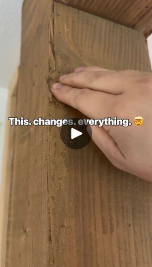 93K views · 189 reactions | IT’S MAGIC✨Link in comments!✨I didn’t catch a video using this putty on my new entryway beams but I had used this on my first diy faux beams. Lots of lessons learned with that project and learned this is a great go to putty for filling mistakes. What makes this product special is that it can match previous stained woods. You’re even able to mix pre-stained putties to make your own custom color blend so that you can perfectly match your area. The consistency reminds me of play-dough and works best when filling nail holes or minor imperfections (not sandable). ... #woodbeams #woodlovers #fauxbeams #stainedwood #homeprojects #furnitureproject #ceilingbeams #homeinspirations #beforeafter #satisfying #visualasmr | A Touch of Grace | Zach Bryan · Sun to Me Entryway Beams, Diy Faux Beams, Fill Nail Holes, Wood Putty, Faux Beams, Zach Bryan, Nail Holes, Play Dough, Wood Beams