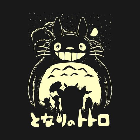 Ghibli Tshirt Design, Studio Ghibli Tshirt Design, Ghibli Shirt Design, Studio Ghibli Design, Anime Tshirt Design Ideas, Africa Toto, Totoro Design, Roblox Tshirts, Totoro Art