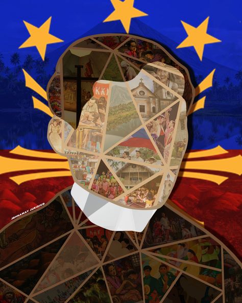 Philippines History Aesthetic, Philippine Heroes Poster, Dr Jose Rizal Aesthetic, Wikang Filipino Poster Slogan, Jose Rizal Illustration, 21st Century Literature Design, Contemporary Arts In The Philippines, Wikang Pilipino Poster, 21st Century Literature Poster